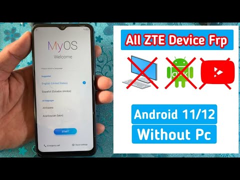 ZTE Blade Mobile Frp Bypass || All Zte Device Frp Bypass 2023 ( Google Account Unlock Without Pc )
