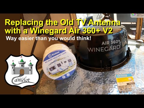 We Replaced our old TV Antenna with the Winegard Air 360+