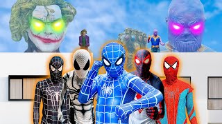TEAM SPIDER-MAN vs BAD GUY TEAM | What A Bad Day Spider-Man ? ( Live Action )