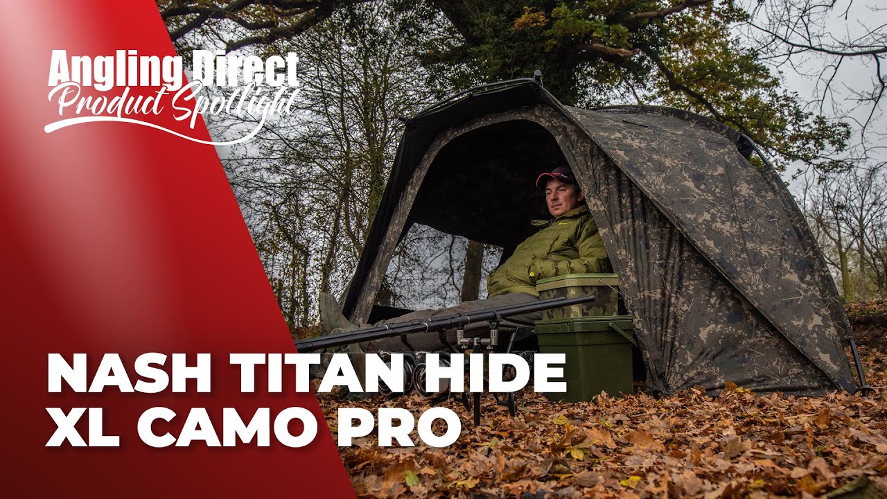 Nash Titan Hide XL Camo Pro – Carp Fishing Product Spotlight