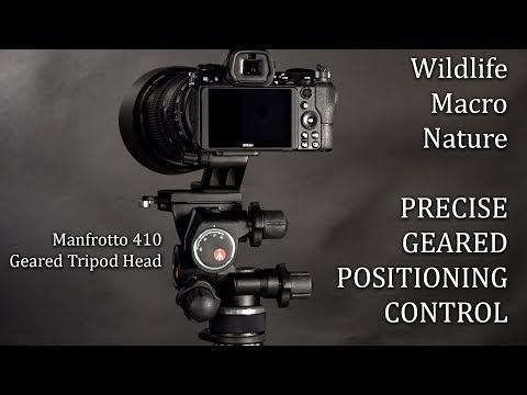 Manfrotto 3 krypčių galvutė Junior Geared 410 video