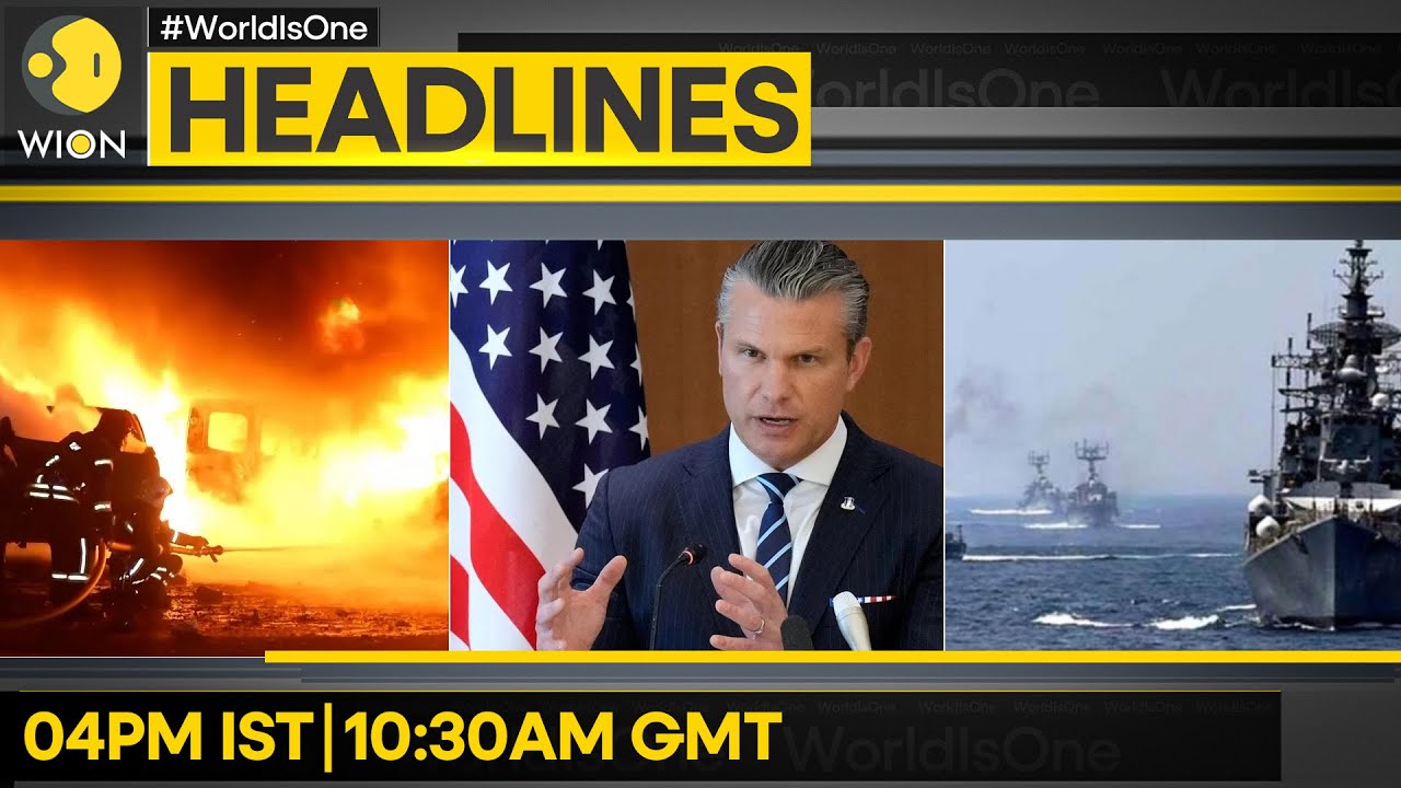 Russia Rains Drones, Missiles On Sumy | US, Philippines Step Up Cooperation | WION HEADLINES