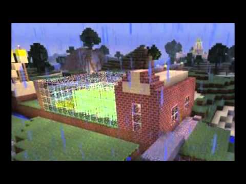 Opa liest Minecraft 147-155 Bauern- und Treppenhaus