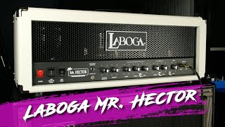Video thumbnail for Laboga Mr Hector High gain metal amp demo & review by Scott Bynoe