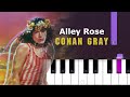 Conan Gray - Alley Rose | Piano Tutorial