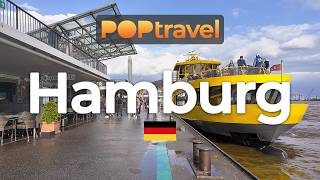 HAMBURG, Germany - Walking Tour - 4K HDR