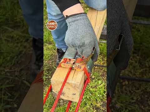 Never Gets Loose! Post, Rebar and Plastic Bottle Trick! #shrots