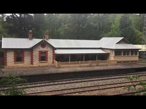 Australian Trains and Railways: The Overland at Mount Lofty