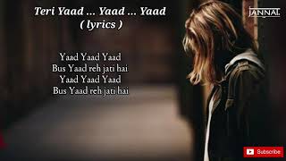 Download lagu Teri Yaad Yaad Yaad | full song with lyrics | Bewafaa mp3
