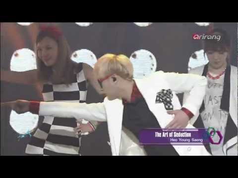 130402 Young Saeng @arirangTV Simply K-Pop - The art of seduction