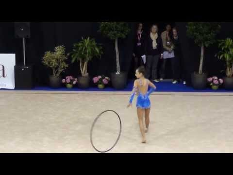 Ana Kragulj (SLO) hoop pre-junior 08 - MTM 2013