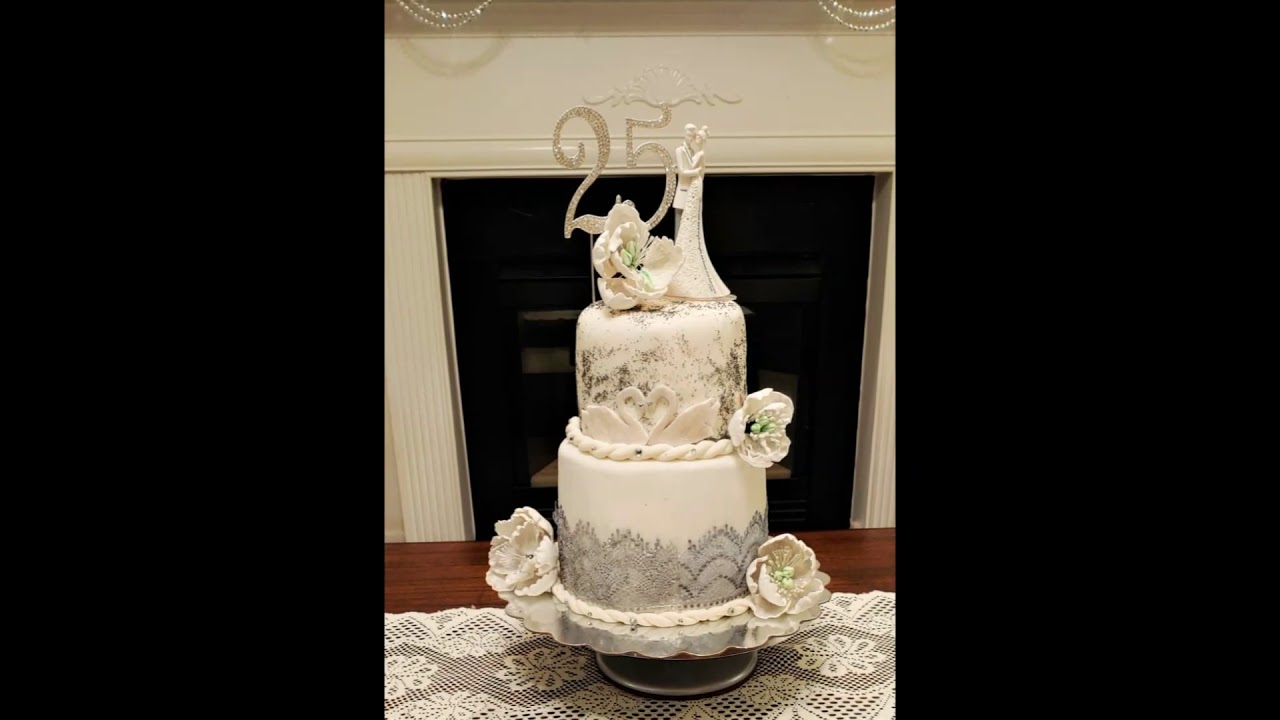 Our Silver Anniversary Cake