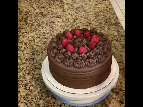 Chocolate and Raspberry Cake 🍫🎂
