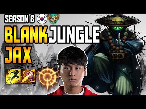 SKT T1 BLANK JAX JUNGLE - S8 KOREA CHALLENGER