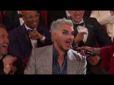 Cynthia Erivo gave the mic to Adam Lambert during the Tony Awards opening number and he saaaang!