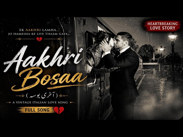 Aakhri Bosaa 💔 | Heartbreaking Urdu Song 2026 | Vintage Love Style | Last Kiss Story SDDEFAULT Thumbnail
