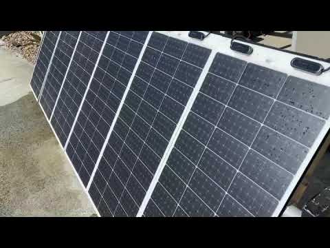 Flexible Solar Panels giving more than rated power