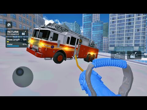 Fire Truck Driving Simulator 2020 🚒 Real Emergency Services Game #13 - Android GamePlay