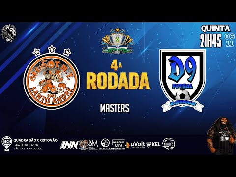 AREIÃO TNT vs D9 FUTSAL | COPA SANTO ANDRÉ FUTSAL ● MASTERS 2025