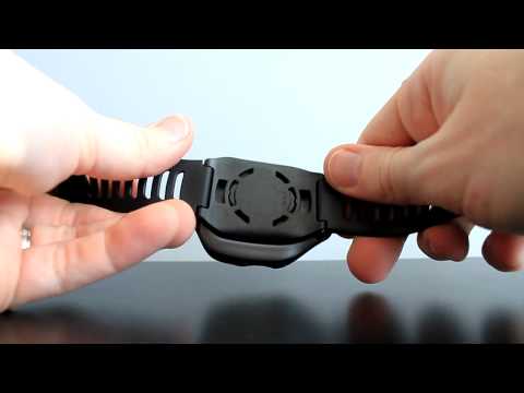 Garmin FR910XT Quick Release Demo
