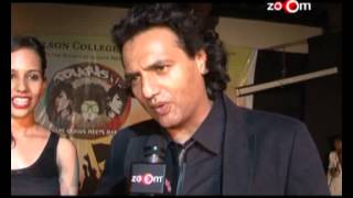 Marc Robinson & Rochelle Maria Rao attend Wilson College fest Polaris video