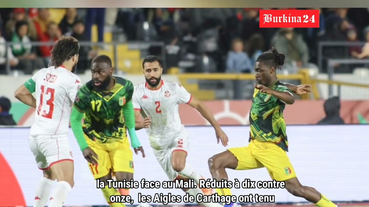 Tunisie : Tout le staff technique limogé après l’échec face au Mali