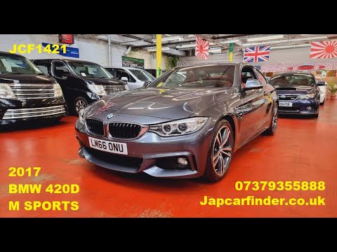 (JCF1421) BMW 4 Series 2.0 420d M Sport Auto Euro 6 (s/s) 2dr  2017 @japcarfinder