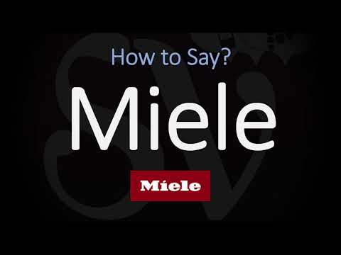 How to Pronounce Miele? (CORRECTLY)