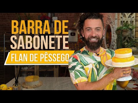 Peach Flan Soap Bar - Peter Paiva