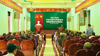 Phường Bắc Sơn tổ chức Hội nghị tiếp xúc cử tri trước kỳ họp thường lệ cuối năm 2023, HĐND thành phố và HĐND phường khóa IX với cử tri phường.