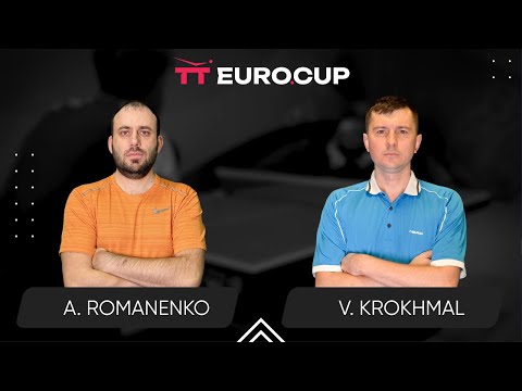 19:00 Andrii Romanenko - Vitalii Krokhmal 10.02.2025 TT Euro.Cup Ukraine Master. TABLE 3