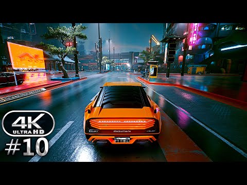 Cyberpunk 2077 Gameplay Walkthrough Part 10 - Cyberpunk 2077 PC 4K 60FPS (No Commentary)