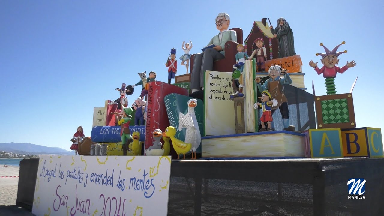 Se prepara la Noche de San Juan en Sabinillas