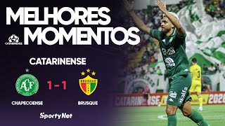 CHAPE E BRUSQUE EMPATAM NO PRIMEIRO JOGO DA TEMPORADA - Chapecoense 1x1 Brusque - Melhores Momentos