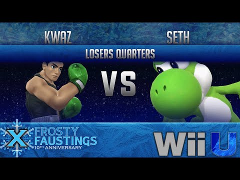 FFX - SMASH 4 LOSERS QUARTERS - Kwaz (Little Mac) vs E2C | Seth (Yoshi)