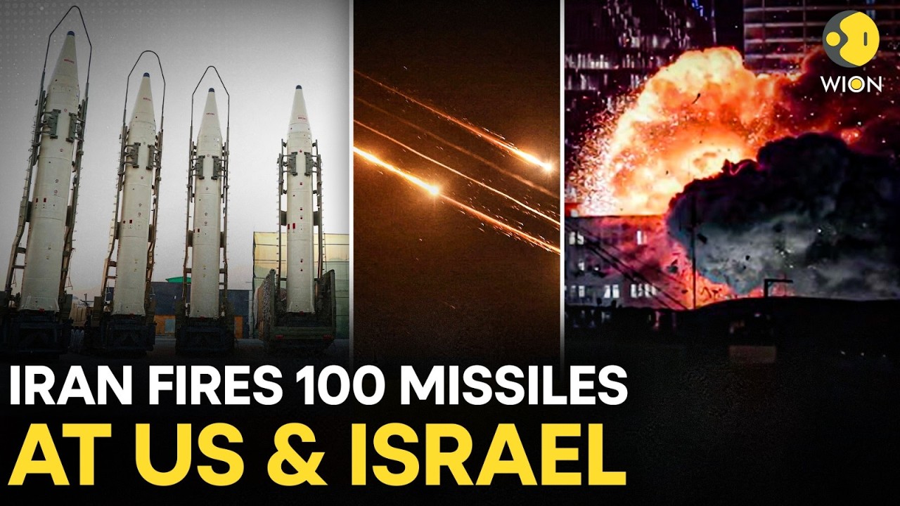 Iran Strikes Israel: Tehran' Biggest MISSILE Attack On US, 100+ Missiles Fired In ‘Wave 89’ Strike