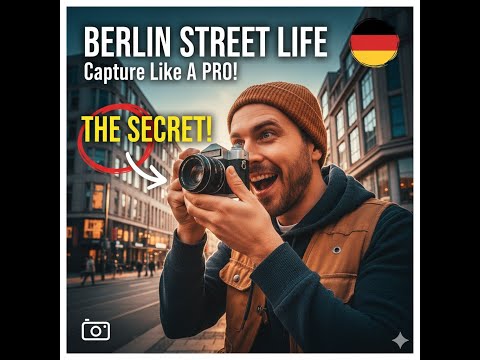 Capturing Berlin’s Street Life Like a Pro 🇩🇪 | The Secret to Powerful Street Photography