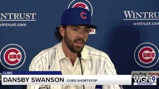 Dansby Swanson's reasons for signing with the Cubs includes inspiration from his late grandfather