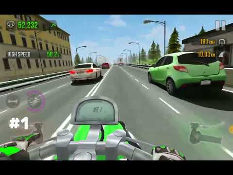 Let,s Ride the Toma in Traffic Rider high speeds 289.4s    137'311