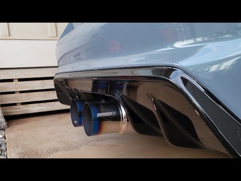 Tomei Expreme Ti Exhaust "Type D" Dual Muffler w/Eventuri Intake - Civic Type R FL5 | On Throttle