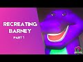 Building Barney S Head Part 1 1988 Barney Costume Build