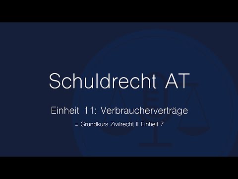 Verbraucherverträge