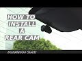 How to Install a Rear Dash Cam