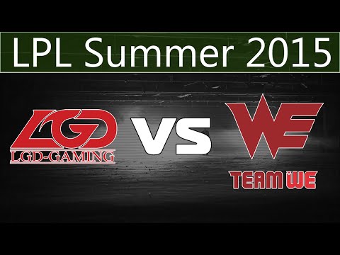 LGD vs WE Game 1 | LGD Gaming vs Team WE (05.06.2015) [LPL Summer 2015]