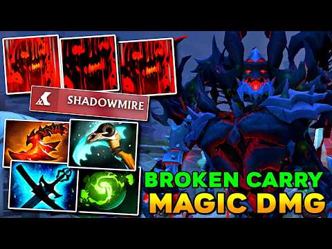 Shadow Fiend Magic DMG Left Click Broken Carry Spam Raze - Dota 2 Pro Ranked Gameplay