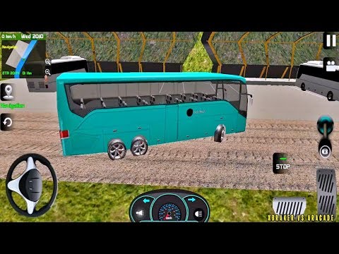 Offroad Modern Bus Drive:Coach Simulator 2020 - Public Bus Transport - Android Gameplay