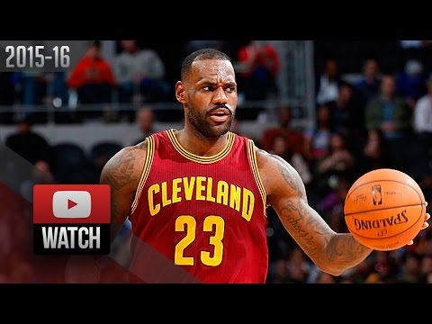 LeBron James Full Highlights at Pistons (2015.11.17) - 30 Pts, 6 Reb (Cavs Feed)