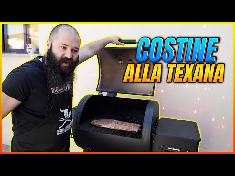 Costine alla Texana BBQ | Texan Ribs in Low & Slow nel Barbecue a Pellet | Grigliare Duro