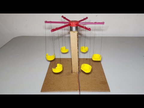 School Science Projects | How to Make Carnival Ride from Cardboard