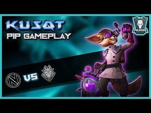 Kusqt Pip Gameplay POV | Team Envy vs G2 Esports | Paladins Premier League 2018 NA Week 3